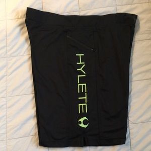 Men’s hylete black athletic shorts medium